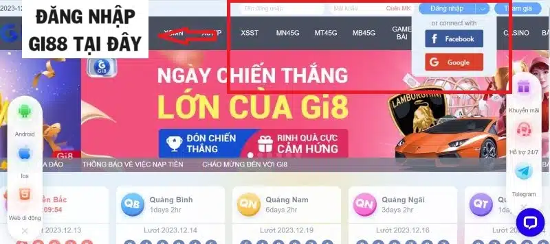 Để đăng nhập GI88 người chơi cần thỏa mãn những điều kiện gì?