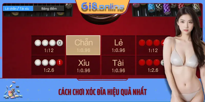 Cách chơi xóc đĩa hiệu quả nhất