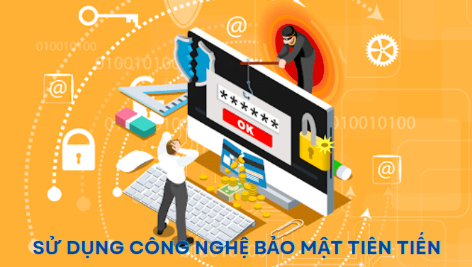 Sử dụng công nghệ mã hóa ssl tiên tiến